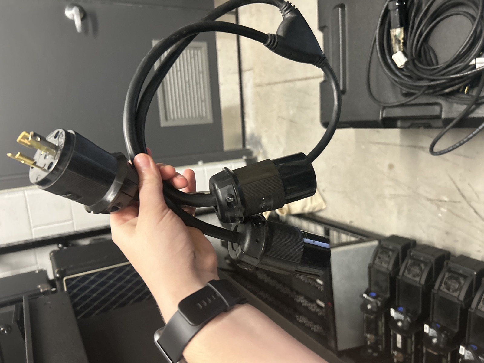 Two-fer power adapter