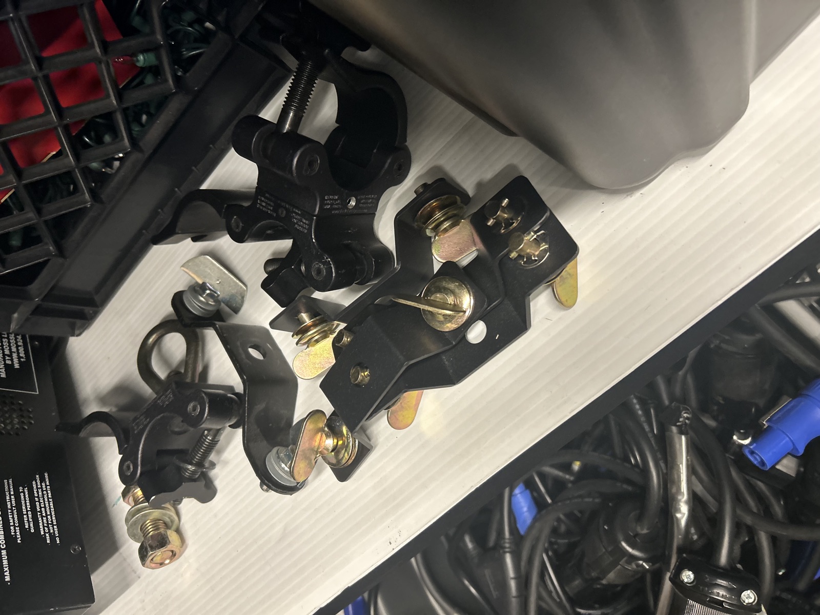 Stage lighting clamp