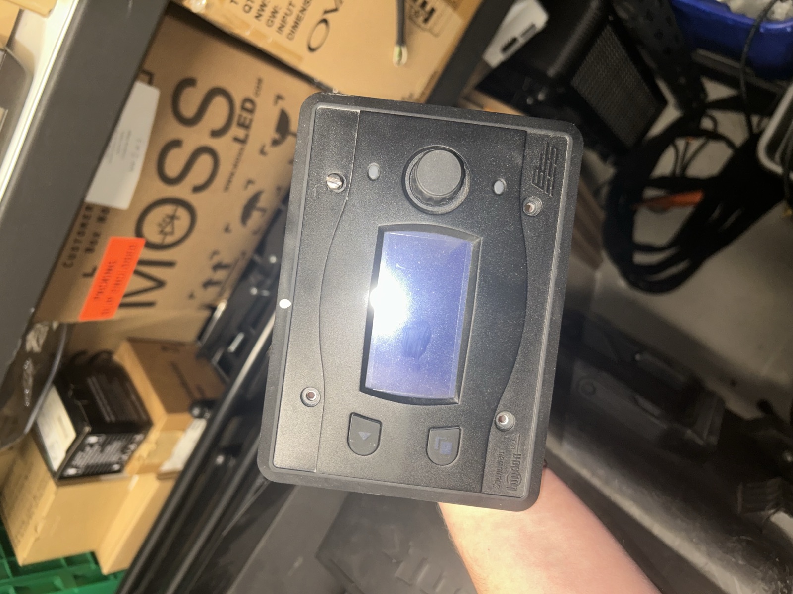 Touch screen remote wall controller