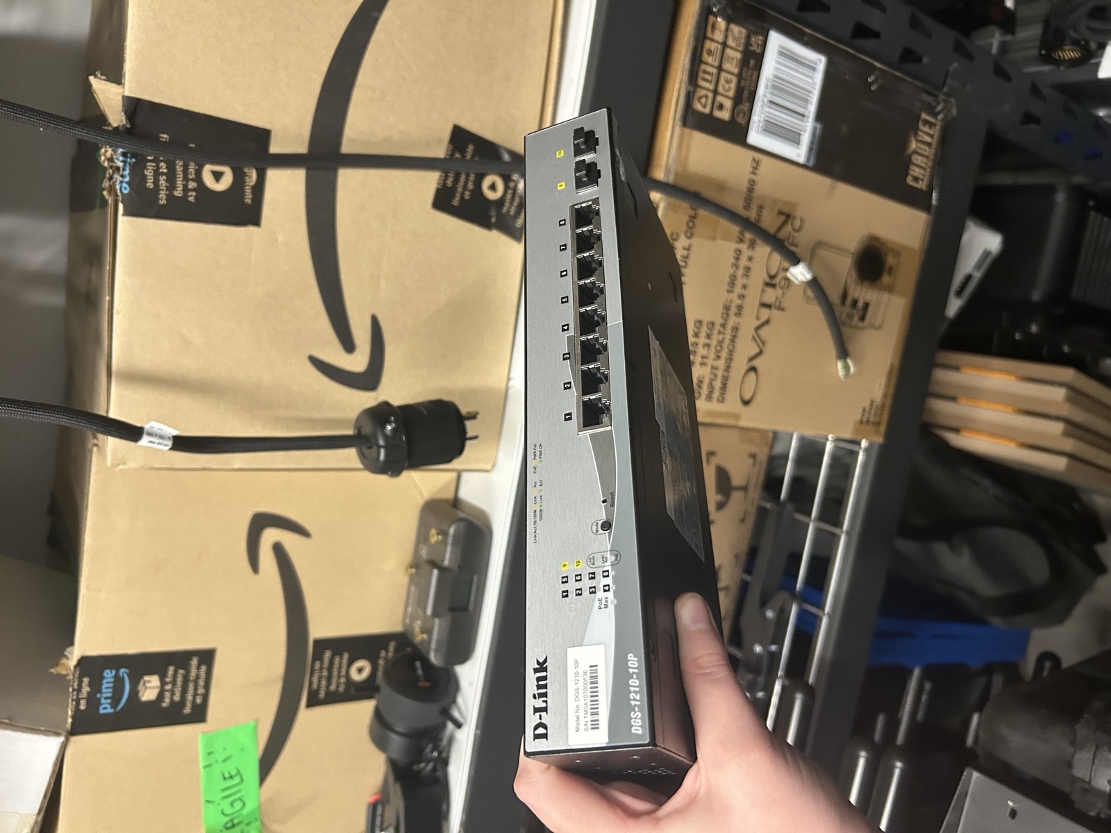 10-port Gigabit Smart Managed PoE network switch